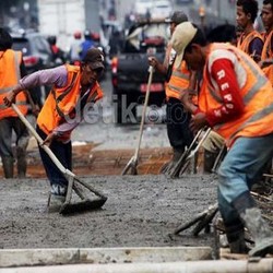 Hanya 20% Jalan di Pantura yang Sudah Dibeton