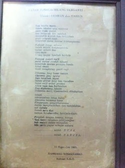 Puisi Mengharukan Eks Ajudan Soekarno untuk Usman dan Harun