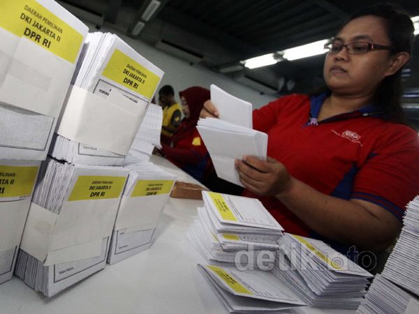 KPU Cetak 2 Juta Surat Suara untuk 130 Negara
