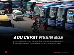 Adu Cepat Mesin Bus