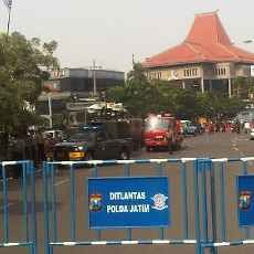 Sepi Pengunjuk Rasa, Polisi Masih Buka Jalan Indrapura