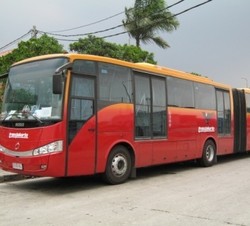 Saingi China, BUMN Ini Bikin Bus TransJakarta Made In Madiun