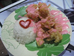 Strawberry Chiken Sauce Mayo