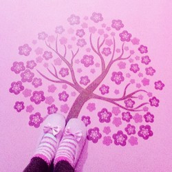 Blossom tree pink in my room