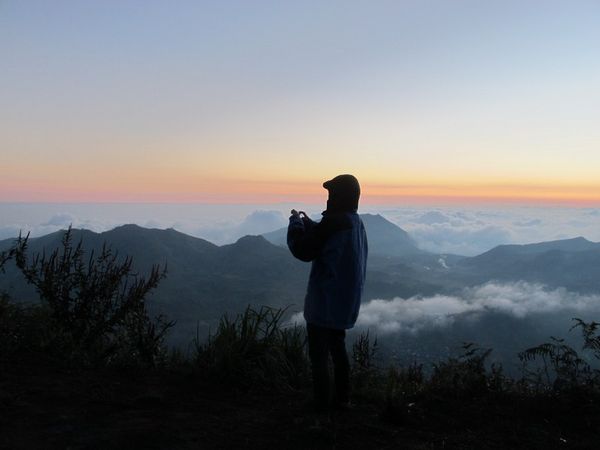 Begini Cantiknya Dieng di Sore Hari