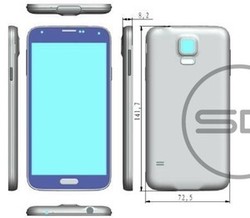 Tampang Samsung Galaxy S5 Tak Banyak Berubah