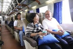 Pramono Edhie: Kereta Api Adalah Transportasi yang Nyaman dan Merakyat