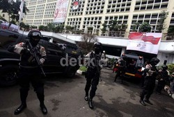 Simulasi Pengamanan Pemilu di MK Digelar Usai Solat Jumat