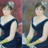 Potret Karya Renoir Direkonstruksi