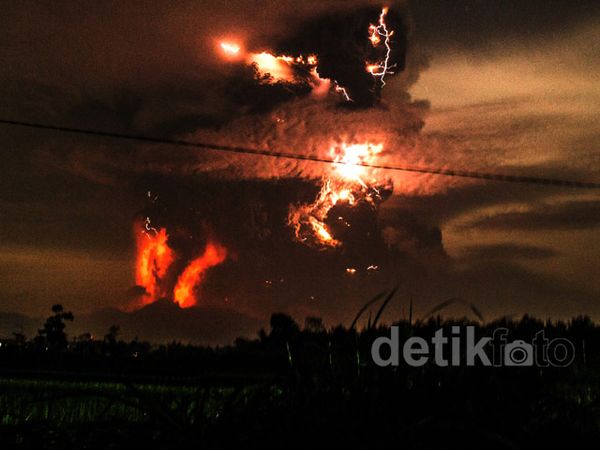 Dahsyatnya Letusan Gunung Kelud