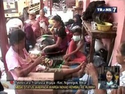 Situasi Terkini di Posko Pengungsian Blitar