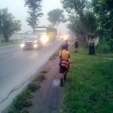 Hujan Abu Juga Sampai di Bojonegoro, Jarak Pandang 50 Meter