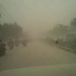 Ini Hasil Uji Udara di Surabaya dan Yogya Pasca Letusan Kelud