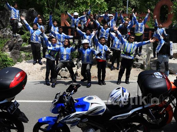 66 Peserta Unity Touring Tiba di Nol Kilometer