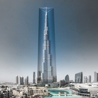 Demi Seni, Burj Khalifa Pencakar Langit Tertinggi di Dunia Akan Dibungkus