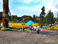 Indahnya Weekend di Taman Bunga Nusantara