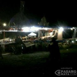 Panggung Roboh Tertiup Angin, Acara MTQ di Sultra Dihentikan Sementara