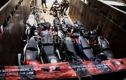 Lahan Parkir Penuh, KPK Pindahkan 31 Motor Sitaan Terkait TPPU Akil