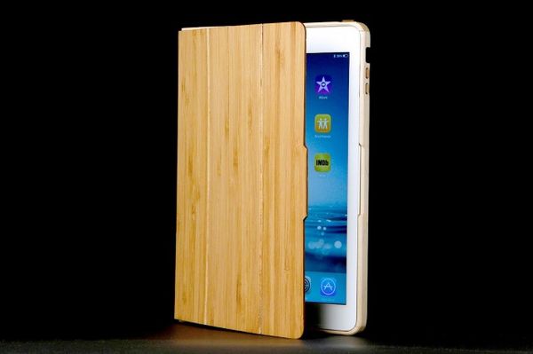 Unik, Casing iPad dari Bambu