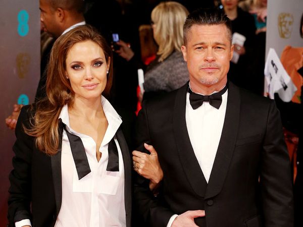 Serasi dengan Tuxedo ala Angelina Jolie dan Brad Pitt