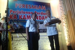 Wamenhub Resmikan KA Kamandaka Jurusan Purwokerto-Semarang