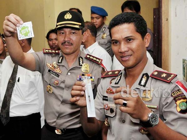 Barang Bukti Narkoba Roger Danuarta