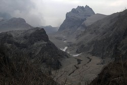 Begini Wajah Puncak Gunung Kelud setelah Meletus Dahsyat