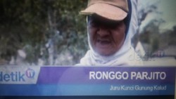 Kata Maaf dari Sang Kuncen Mbah Ronggo Kala Kelud Meletus