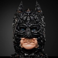 Mainan Plastik Disulap Jadi Wajah Manusia