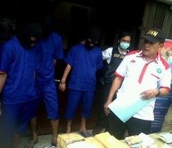 BNNP Jabar Cokok Sindikat Pengedar Ganja di Bandung Barat