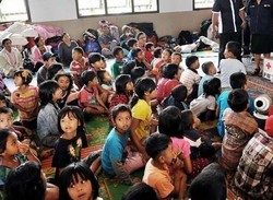 Polisi Tangkap Penyeleweng Bantuan Pengungsi Sinabung