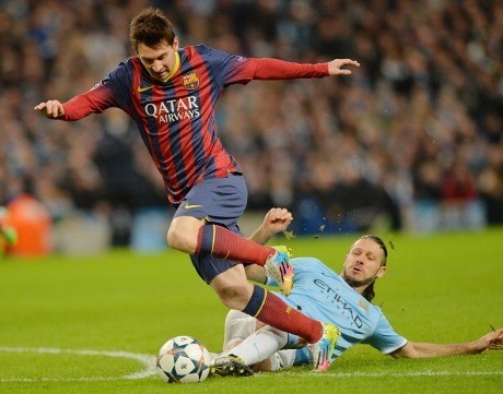 Barca Taklukkan 10 Pemain City Dua Gol Tanpa Balas