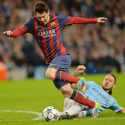 Barca Taklukkan 10 Pemain City Dua Gol Tanpa Balas