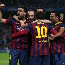 Kemenangan Pertama Barca di Kota Manchester