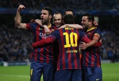 Kemenangan Pertama Barca di Kota Manchester