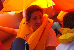 Ssst, Mengintip Latihan Pramugari AirAsia di Kolam Renang