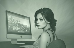 Deretan Artis Cantik & Seksi Pecandu Game