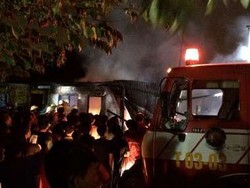 Kebakaran di Aneka Elok Penggilingan, 10 Unit Damkar Dikerahkan