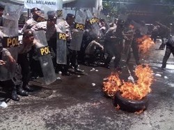 Polres Jaksel Gelar Simulasi Pengamanan Pemilu 2014 di Blok A