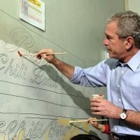 George W. Bush Mengaku Ada Rembrandt Dalam Dirinya