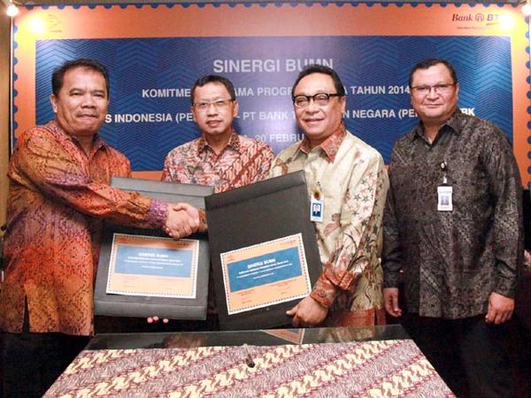 Bank BTN dan Pos Indonesia Jalin Kerjasama Bank BTN dan Pos Indonesia Jalin Kerjasama