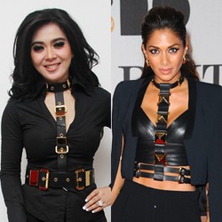 Gaya Bondage Syahrini vs Nicole Scherzinger