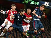 Bayern Tundukkan Arsenal di Emirates Stadium