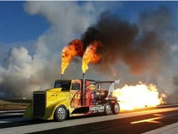 Truk Terkencang di Dunia, Ngebut Sampai 604 Km/Jam!