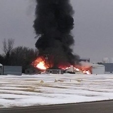 Kebakaran Gudang Picu Asap Kimia, Satu Kota di AS Dikosongkan