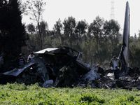 Pesawat Militer Libya Jatuh