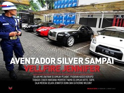 Aventador Silver sampai Vellfire Jennifer