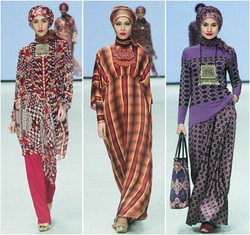 Budaya Bali, Jawa dan Palembang di Koleksi Busana Muslim Dian Pelangi