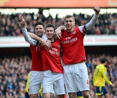 Arsenal Taklukkan Sunderland 4-1
