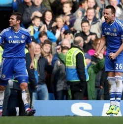 Gol di Injury Time Menangkan Chelsea atas Everton